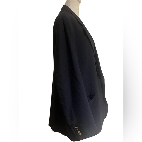 Vintage Christian Dior Navy Blazer-Hess Dept Store, Gold Buttons, Men’s … - Picture 4 of 12